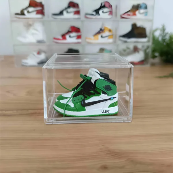 OFF-WHITE x Air Jordan 1 Retro High OG Green Mini Sneaker