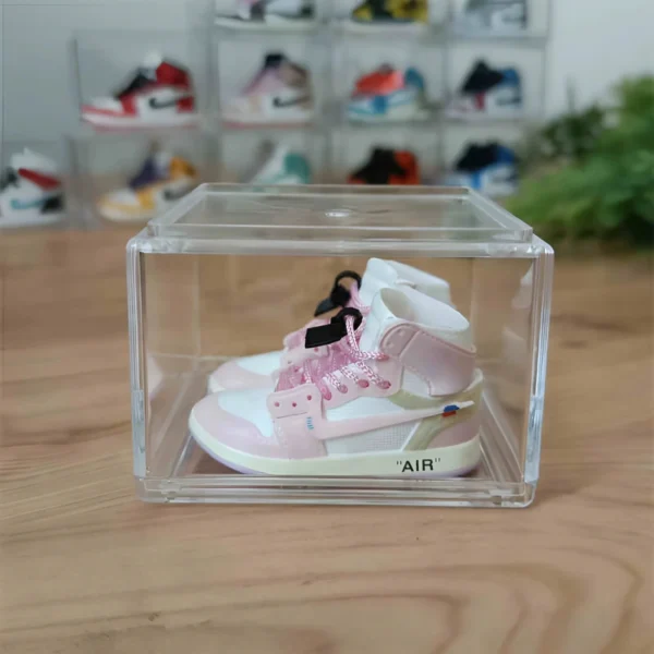 OFF-WHITE x Air Jordan 1 Retro High OG Pink Mini Sneaker