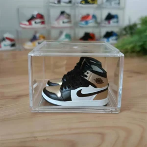 Air Jordan 1 Retro High Gold Toe Mini Sneaker