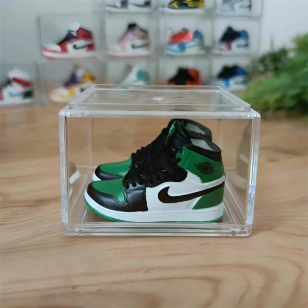 Air Jordan 1 Retro High Green Toe Mini Sneaker