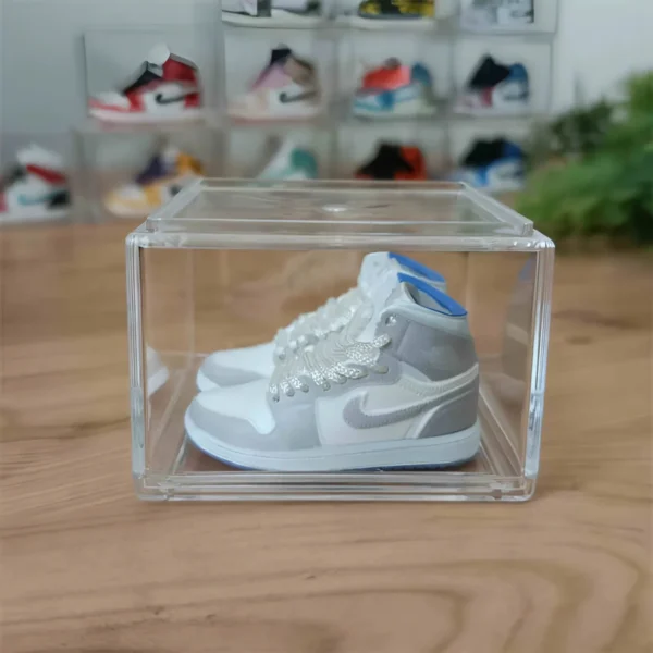 Air Jordan 1 Retro High Zoom White Racer Blue Mini Sneaker